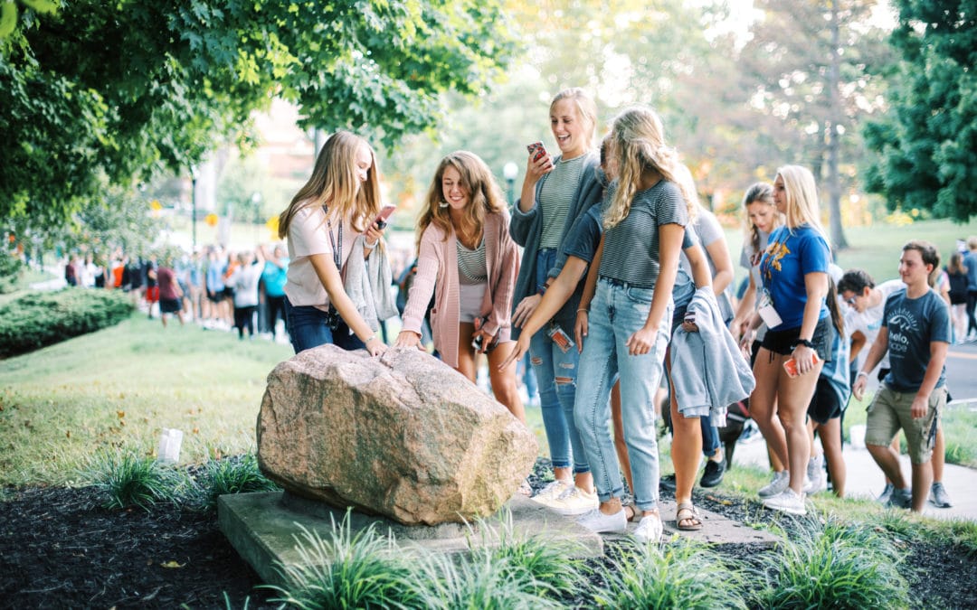 AU Traditions: Walk to the Rock