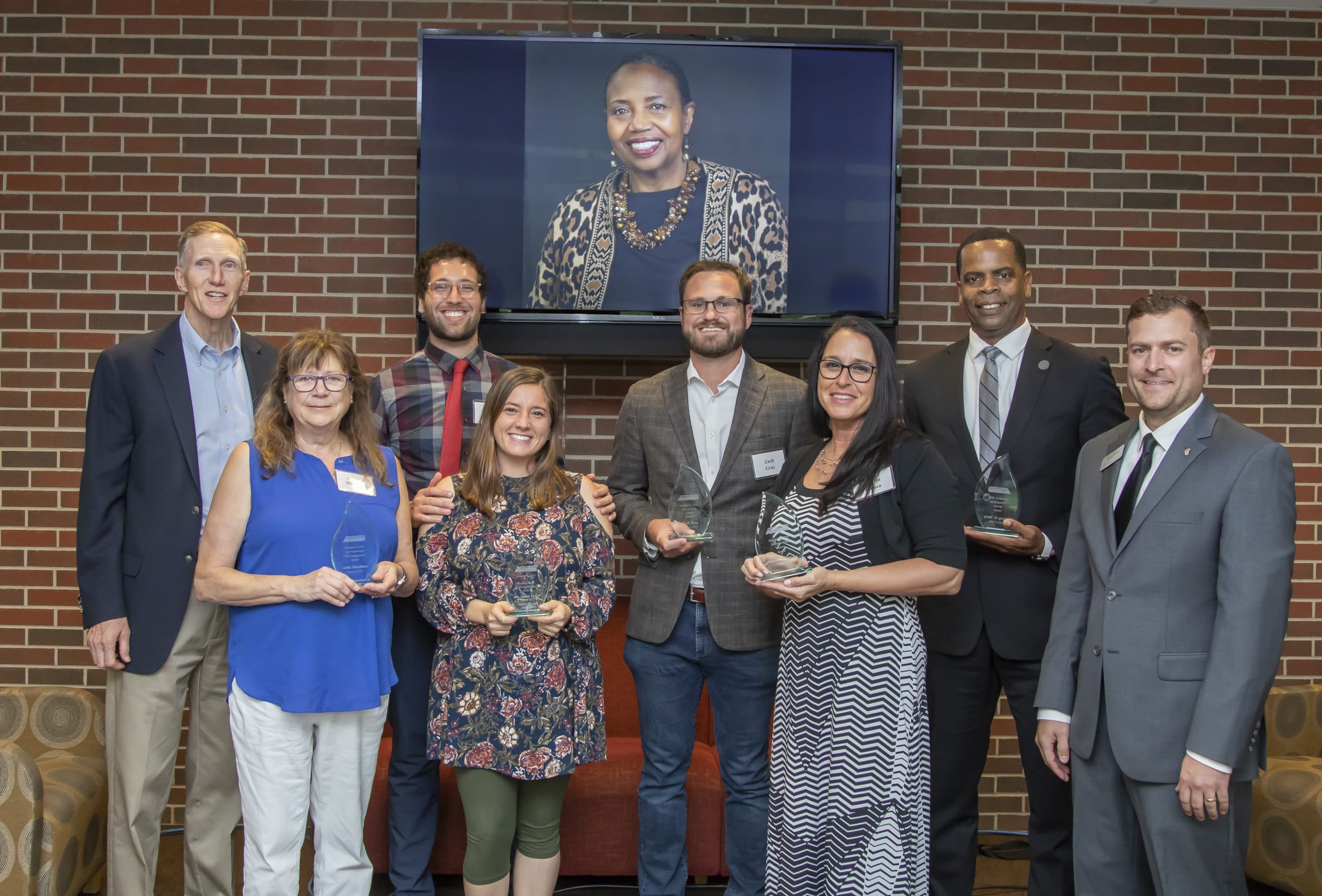 Alumni Award recipients group picture