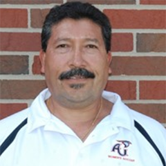 Isidro Alvarado, an employee at Anderson University in Indiana