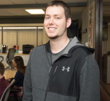 Brian Schultz, an employee at Anderson University in Indiana