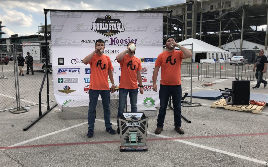 AU Engineering Students Win evGrandPrix