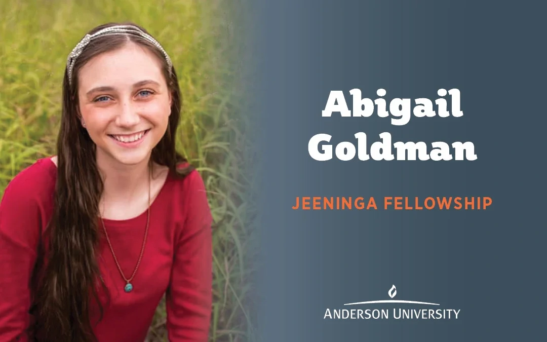Abigail Goldman Earns Jeeninga Fellowship