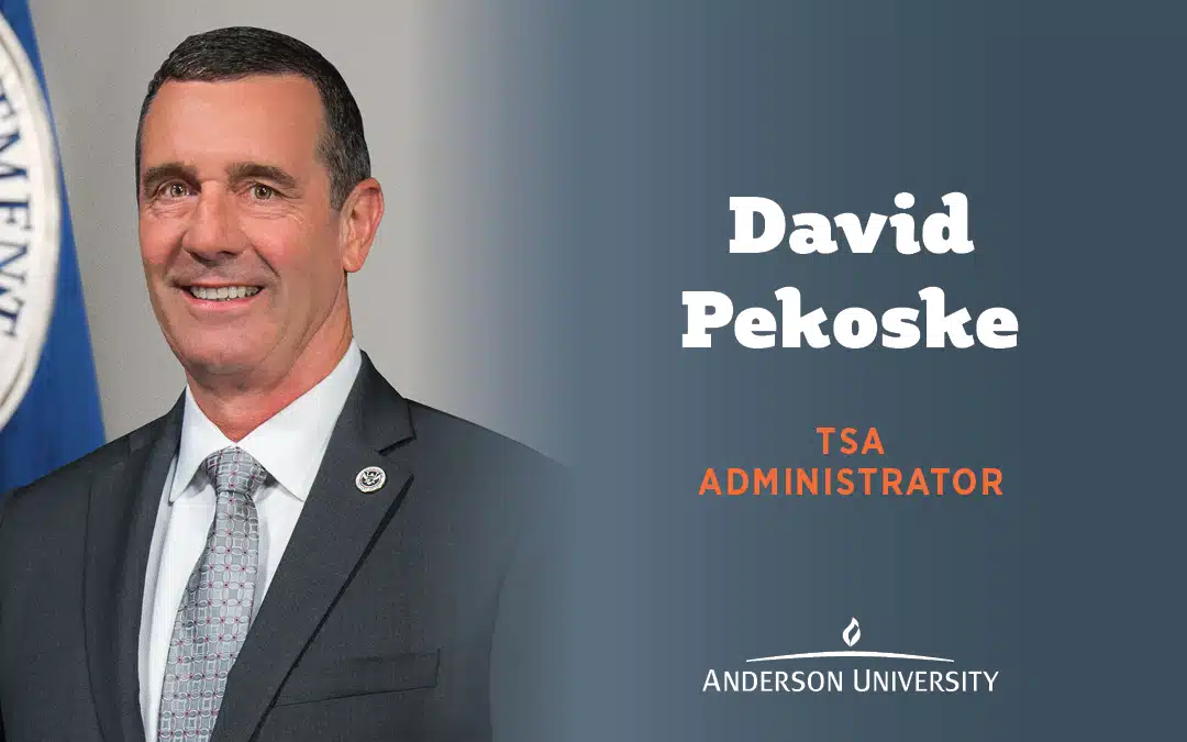 TSA Administrator David Pekoske To Speak at AU April 11