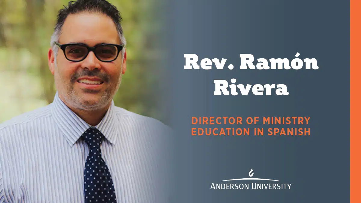 Ramon Rivera, director of ministry education in Spanish, headshot